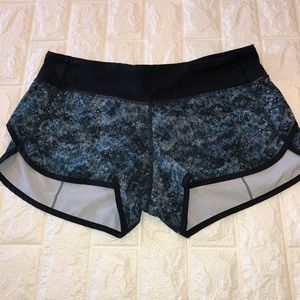 lululemon speed shorts size 8